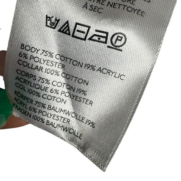 Anthropologie Beige Sleeveless Lace Collar Preppy Cable Knit Sweater Size XS - Picture 6 of 8